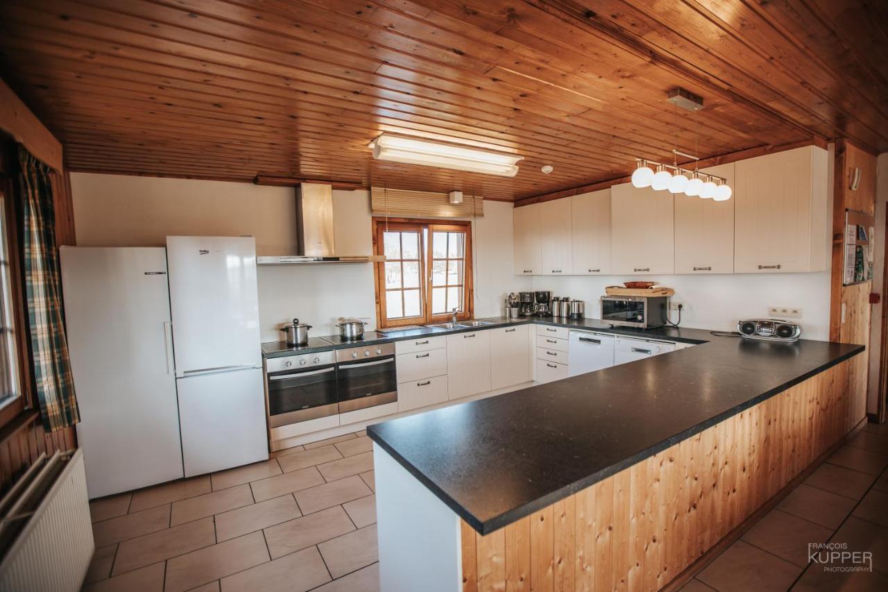 הוילה Le Gagnage 31 Pers- Malmedy, Rustique, Vue, Wellness מראה חיצוני תמונה